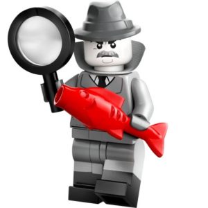 LEGO 71045 Collectible Minifigures Seri 25 Film Noir Detective