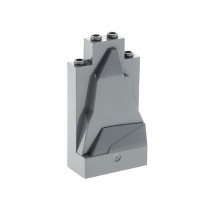 LEGO 47847 Rock Panel 2 x 4 x 6 (Dark Stone Gray)