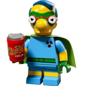 LEGO 71009 Minifigures Simpsons Seri 2 Milhouse as Fallout Boy