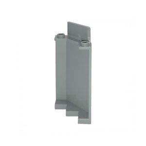 LEGO 87421 Panel 3 x 3 x 6 Corner Wall without Bottom Indentations (Light Bluish Gray)
