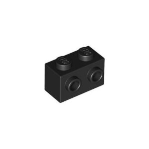 LEGO 11211 Brick Special 1 x 2 with 2 Studs on 1 Side (Black)