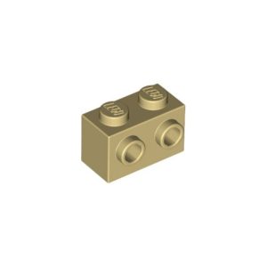 LEGO 11211 Brick Special 1 x 2 with 2 Studs on 1 Side (Tan)