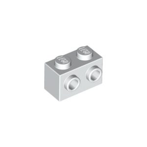 LEGO 11211 Brick Special 1 x 2 with 2 Studs on 1 Side (White)
