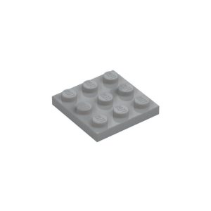 LEGO 11212 Plate 3 x 3 (Light Bluish Gray)