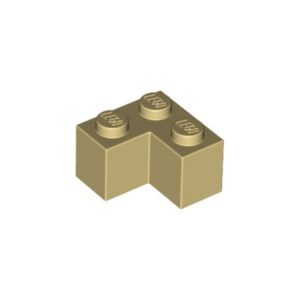 LEGO 2357 Brick 2 x 2 Corner (Tan)