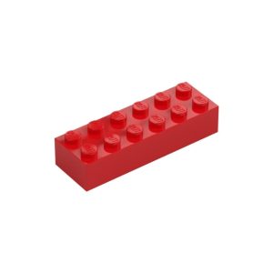 LEGO 2456 Brick 2 x 6 (Red)