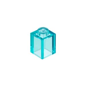 LEGO 3005 Brick 1 x 1 (Transparent Light Blue)