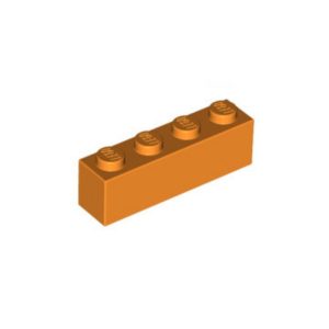 LEGO 3010 Brick 1 x 4 (Orange)