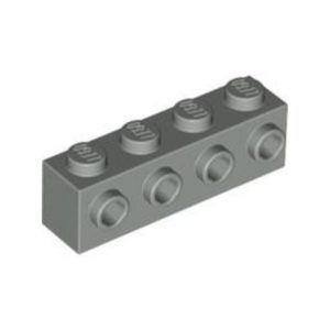LEGO 30414 Brick Special 1 x 4 with 4 Studs on One Side (Light Bluish Gray)