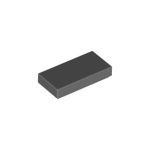 LEGO 3069 Tile 1 x 2 (Dark Bluish Grey)
