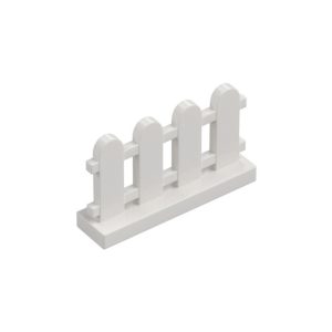 LEGO 33303 Fence 1 x 4 x 2 Picket (White)