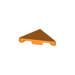 LEGO 35787 Tile 45° Cut 2 x 2 Triangle (Orange)