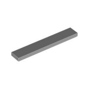 LEGO 6636 Tile 1 x 6 (Light Bluish Grey)