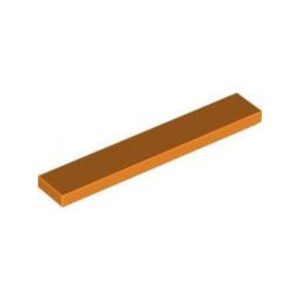 LEGO 6636 Tile 1 x 6 (Orange)