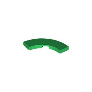 LEGO 79393 Tile 3 x 3 Curved Macaroni (Green)