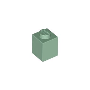 LEGO 3005 Brick 1 x 1 (Sand Green)
