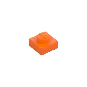 LEGO 3024 Plate 1 x 1 (Orange)