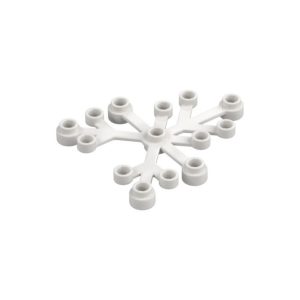 LEGO 2417 Plant Leaves 6 x 5 (White)