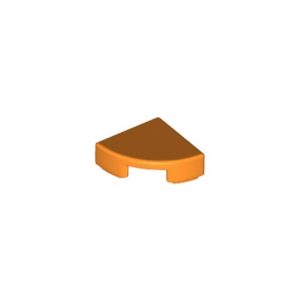 LEGO 25269 Tile Round 1 x 1 Quarter (Orange)