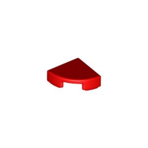 LEGO 25269 Tile Round 1 x 1 Quarter (Red)