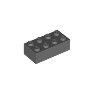 LEGO 3001 Brick 2 x 4 (Dark Bluish Gray)