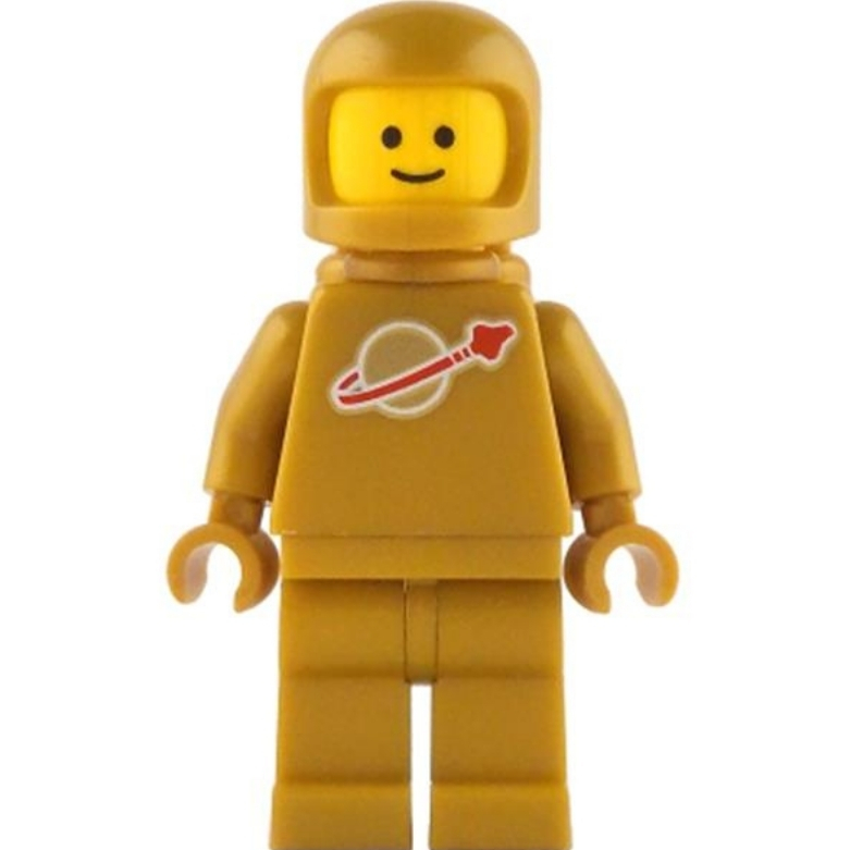 LEGO Classic idea230 Space Astronaut (Pearl Gold)