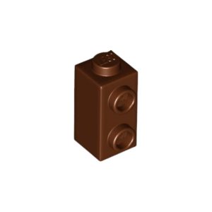 LEGO 32952 Brick Special 1 x 1 x 1 2/3 with Studs on 1 Side (Reddish Brown)