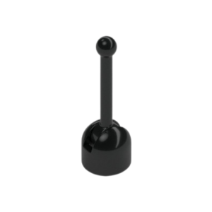 LEGO 4592c02 Lever Small Base with Black Lever (Black)
