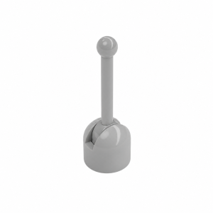 LEGO 4592c05 Lever Small Base with Light Bluish Gray Lever (Light Bluish Gray)