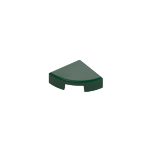 LEGO 25269 Tile Round 1 x 1 Quarter (Dark Green)