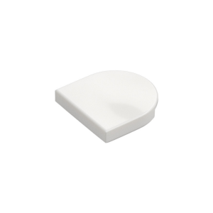 LEGO 5520 Tile Round 2 x 2 Half Circle (White)