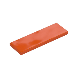 LEGO 69729 Tile 2 x 6 (Reddish Orange)