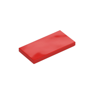 LEGO 87079 Tile 2 x 4 (Red)