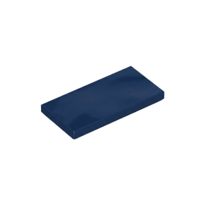 LEGO 87079 Tile 2 x 4 (Dark Blue)