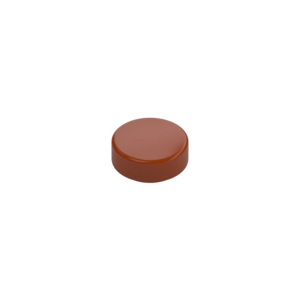 LEGO 98138 Tile Round 1 x 1 (Dark Orange)