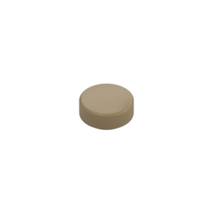 LEGO 98138 Tile Round 1 x 1 (Dark Tan)