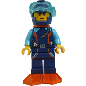 LEGO City cty1639 Arctic Explorer Diver (Male)