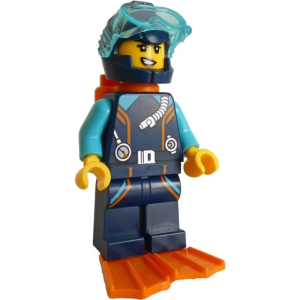 LEGO City cty1640 Arctic Explorer Diver (Female)