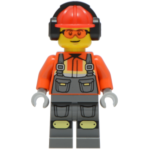 LEGO City cty1819 Construction Worker (Male)