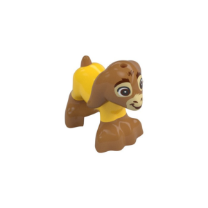 LEGO Animal 104989pr0001 Goat Yellow Suit Print (Medium Nougat)