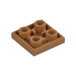 LEGO 11203 Tile Special 2 x 2 Inverted (Medium Nougat)
