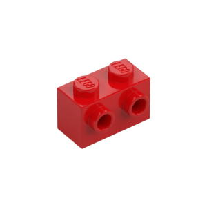 LEGO 11211 Brick Special 1 x 2 with 2 Studs on 1 Side (Red)