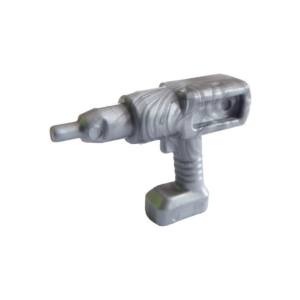 LEGO Equipment 11402b Tool Drill / Impact Wrench, Cordless Electric (Flat Silver)
