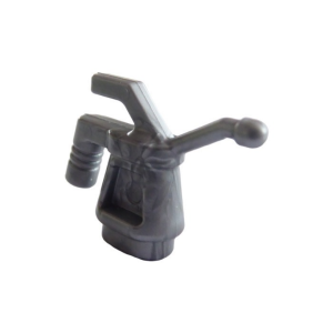 LEGO Equipment 11402c Tool Oil Can [Ribbed Handle] (Flat Silver)