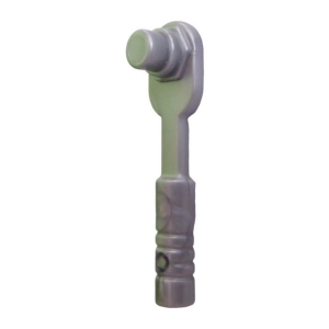 LEGO Equipment 11402e Tool Ratchet / Socket Wrench (Flat Silver)