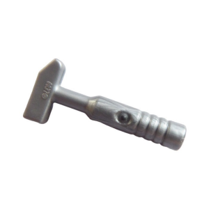 LEGO Equipment 11402h Tool Hammer Cross Pein (Flat Silver)