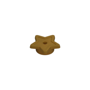 LEGO 11609 Tile, Star with Stud Holder, Pin Hole (Pearl Gold)