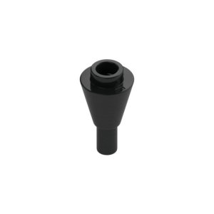 LEGO 11610 Cone 1 x 1 Inverted with Bar at Bottom (Black)