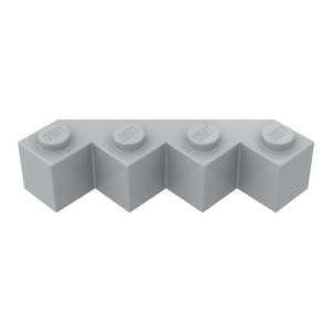 LEGO 14413 Wedge 4 x 4 Facet (Light Bluish Gray)