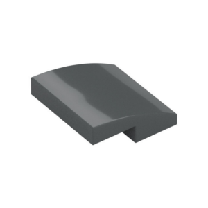 LEGO 15068 Slope Curved 2 x 2 x 2/3 (Dark Bluish Gray)
